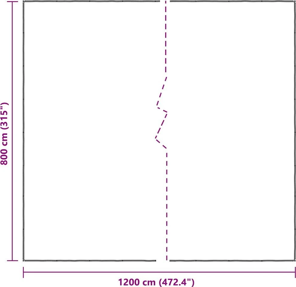 Skaidrus brezentas su ąselėmis 8x12 m polietilenas
