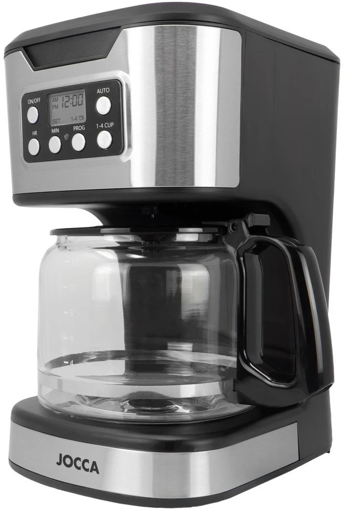 Espreso lašelinis kavos aparatas Jocca Do kawy timer keep warm 900W sidabrinė