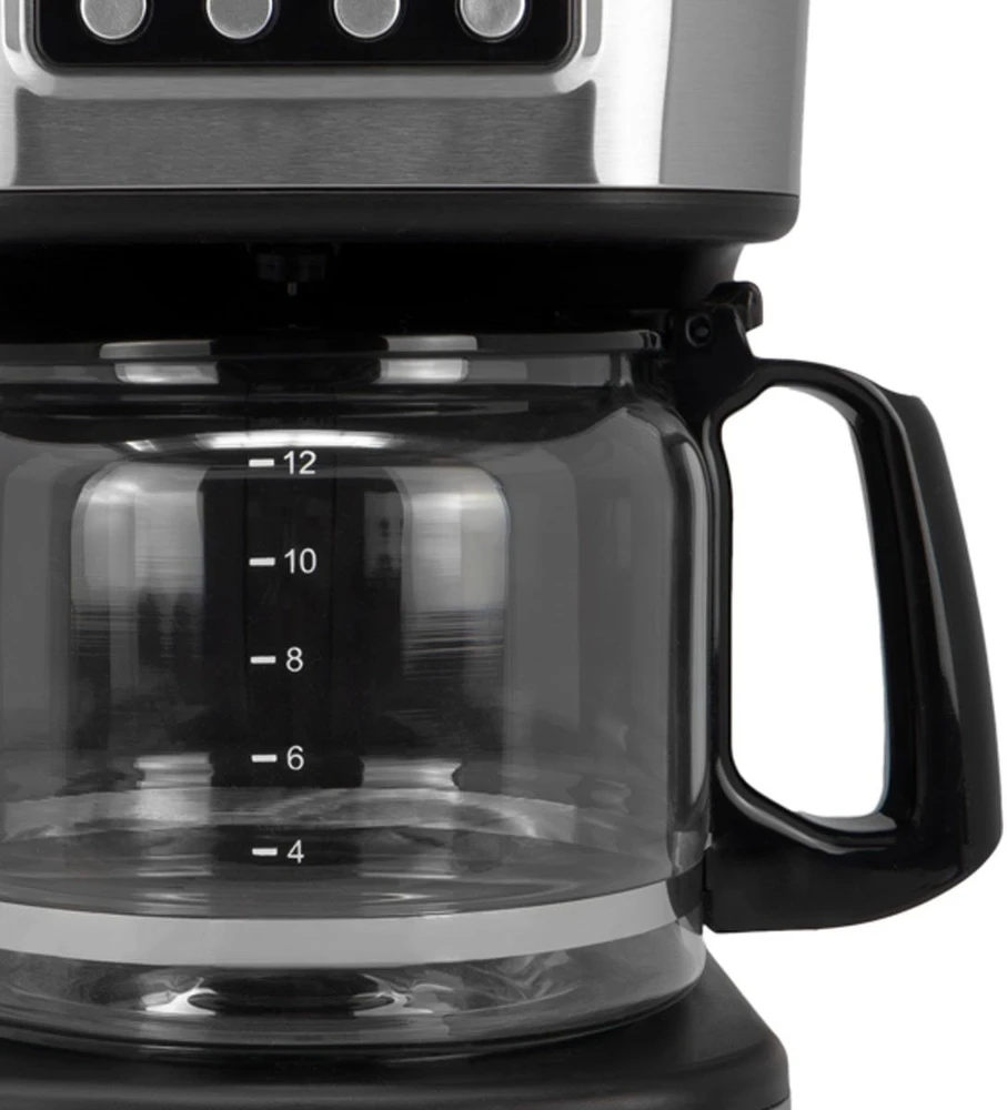 Espreso lašelinis kavos aparatas Jocca Do kawy timer keep warm 900W sidabrinė
