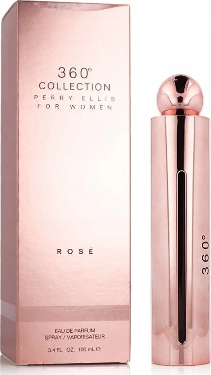 Perry Ellis 360° Collection Rosé EDP parfumuotas vanduo moterims, 100 ml