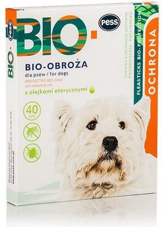 Pess Bio-Protection antkaklis nuo parazitų šunims 60cm