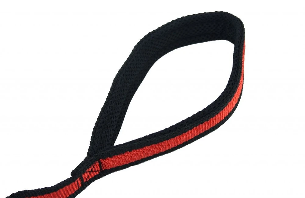Pet Nova Smycz šuniui L-bungee Raudona 2.5/120-180cm