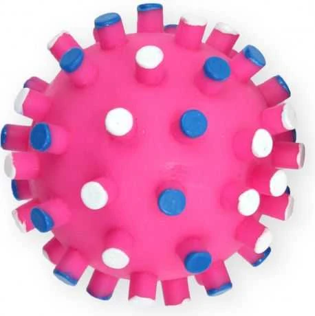PET NOVA žaislas cypiantis spygliuotas kamuolys 7cm 2vnt
