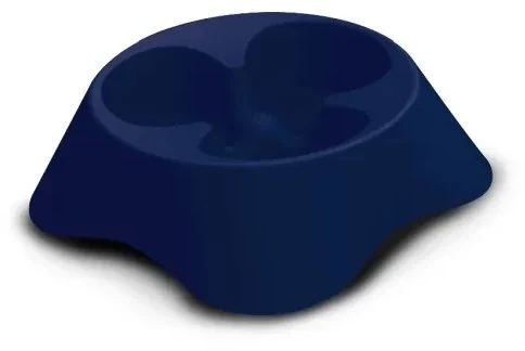Petcare Slow Feed Dog Bowl – lėto ėdimo dubuo šunims, mėlynas, 28x7,5 cm