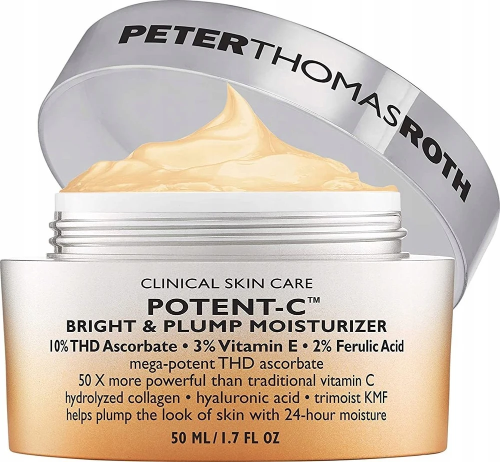 Peter Thomas Roth stiprus drėkinamasis dieninis veido kremas su vitaminu C ir E, 50 ml