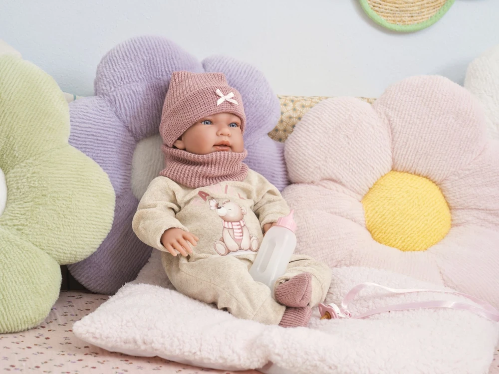 Peterkin Llorens 84488 Lėlė bobas Tina 44 cm płacząca