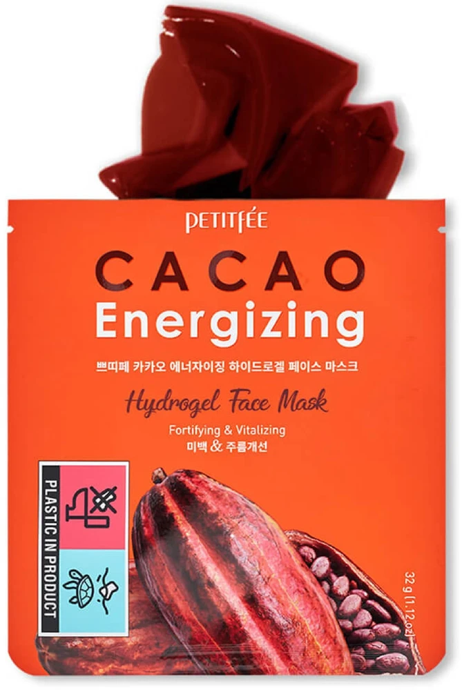 Petitfee Cacao Energizing Fortifying Gel Mask For Face, 32 g