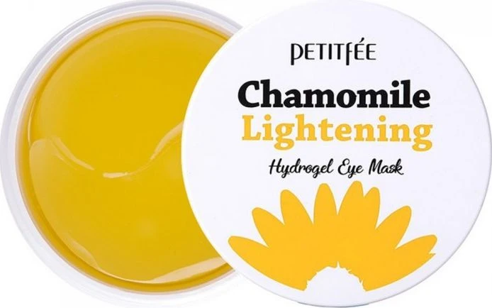 Petitfee Chamomile Lightening Hydrogel Lightening Day & Night Eye Patch, 60 vnt.