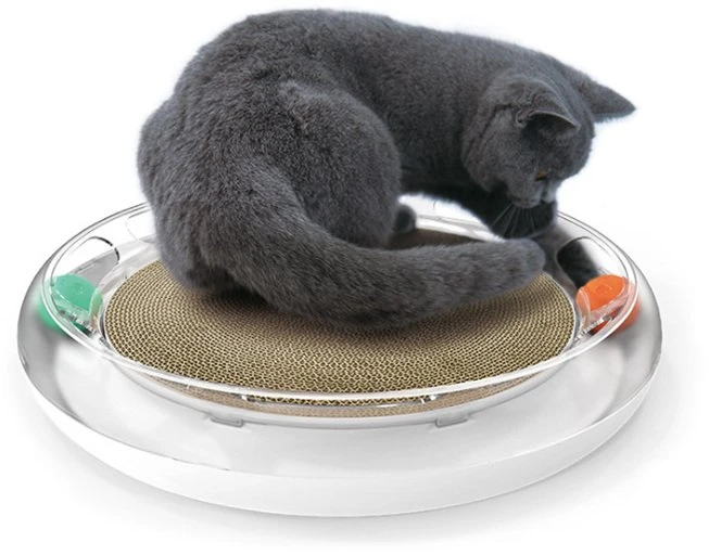 PETKIT Fun 4 in 1 kačių pramogų ir poilsio centras: guolis, draskyklė, bei žaidimų aištelė
