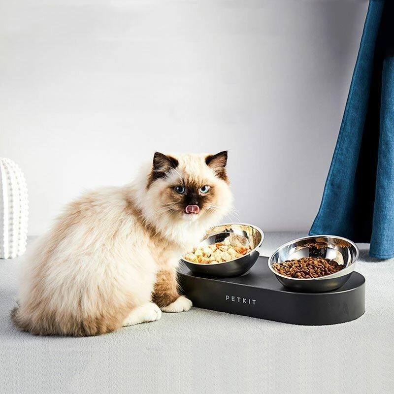 Gyvūnų dubenėliai PETKIT  Fresh Nano Metal 0.48 L, ABS/nerūdijantis plienas