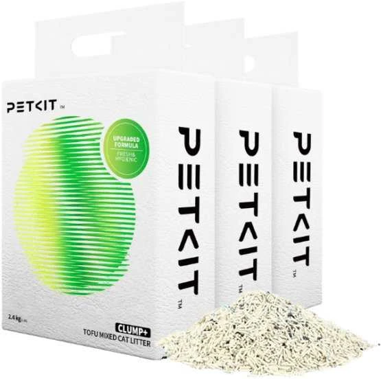 Kačių kraikas PETKIT Mixed Cat Litter, 3 x 2,4 kg