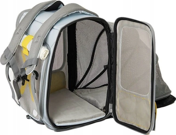 E Gyvūnų transportavimo krepšys PETKIT BP3 X ZONE, pilkas