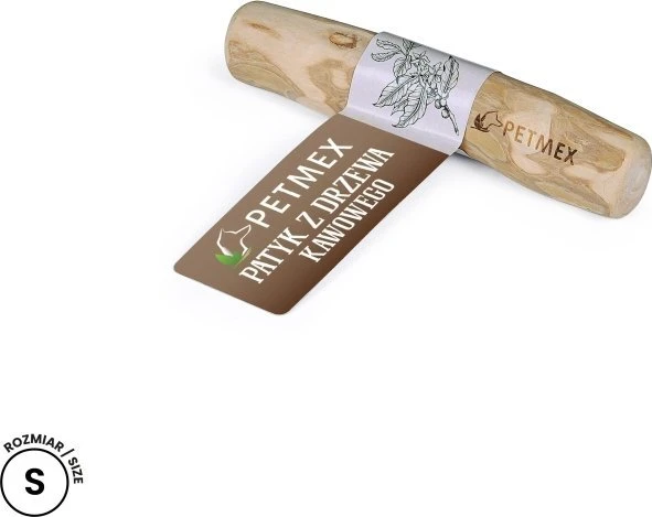 PETMEX Kavos medžio lazdelė S – kramtukas šuniui – 32-36g