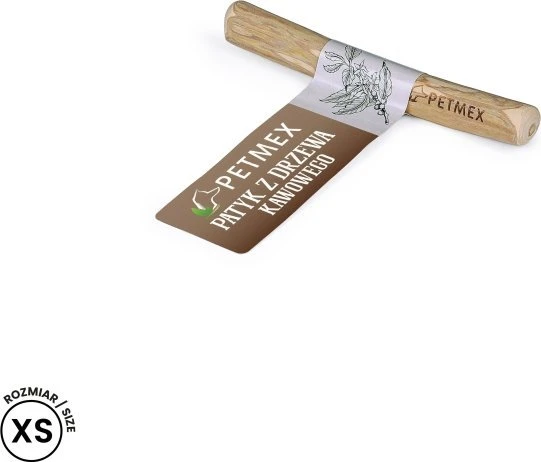 PETMEX Kavos medžio lazdelė XS – kramtukas šuniui – 20-22g