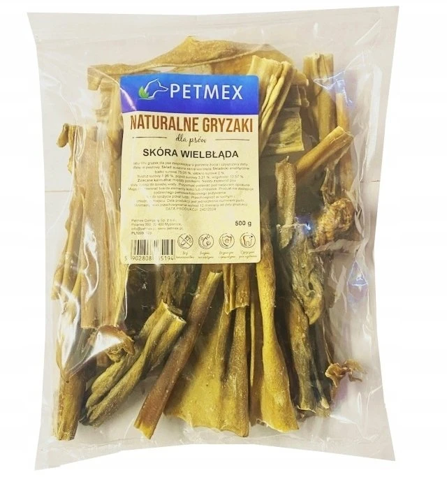 PETMEX Camel skin – skanėstas šuniui – 500g