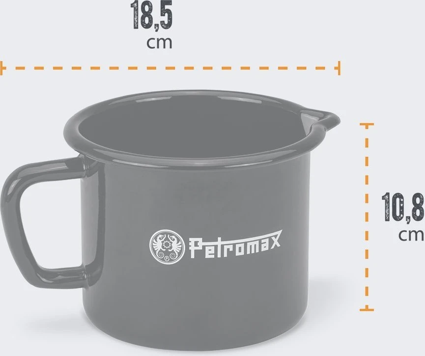 Emaliuotas pieno puodas Petromax 1 L