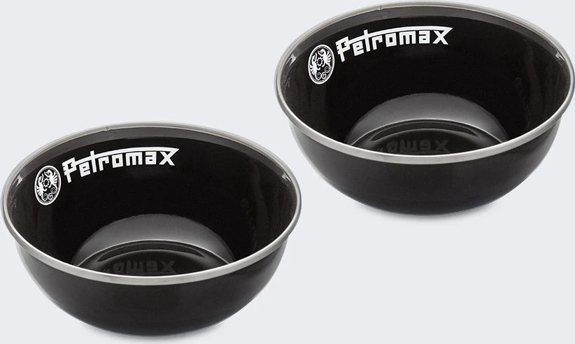 Emaliuoti dubenėliai Petromax juodi 160ml 2vnt.