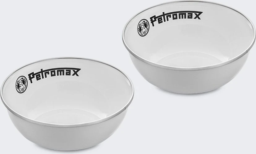 Emaliuoti dubenėliai Petromax balti 160ml 2vnt.