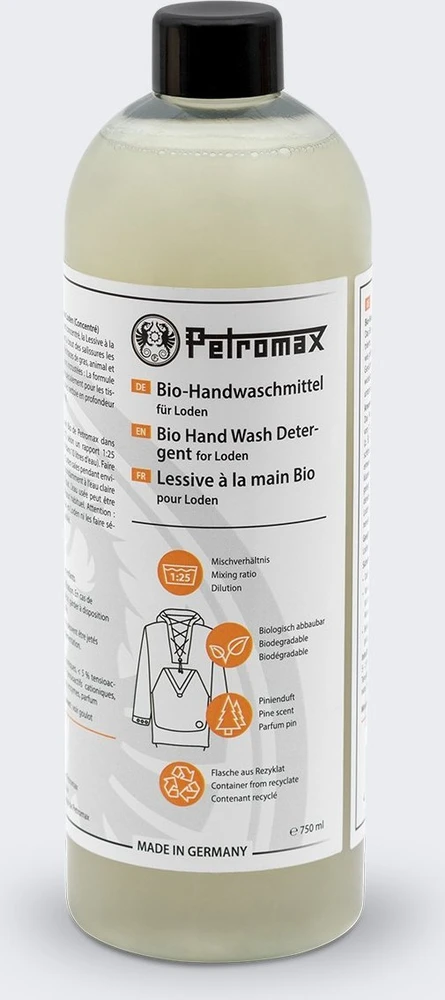 Natūralus ploviklis vilnai Petromax 750ml