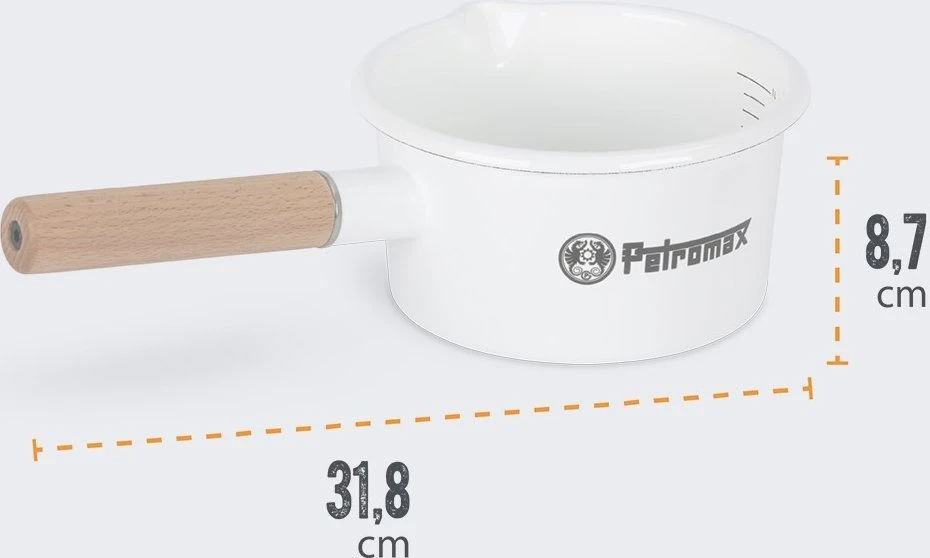 Emaliuotas prikaistuvis Petromax baltas 1000ml