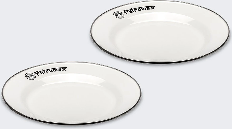 Emaliuotos lėkštutės 2 vnt. 26 cm Petromax Baltos
