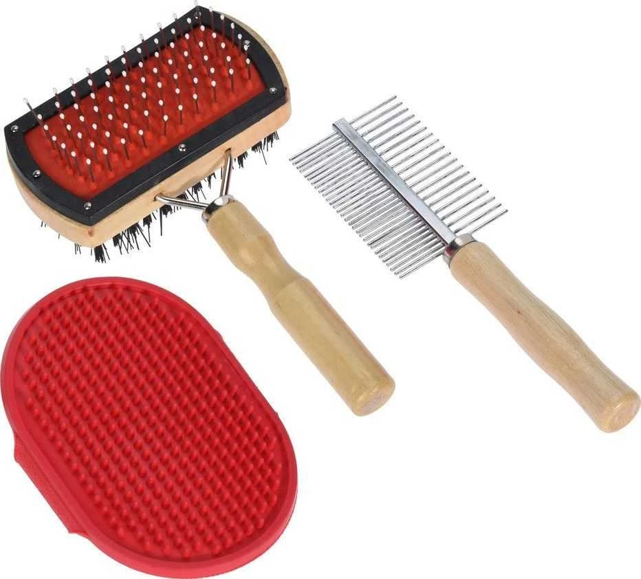 Pets Collection Rinkinys brush comb glove šuniui dogs