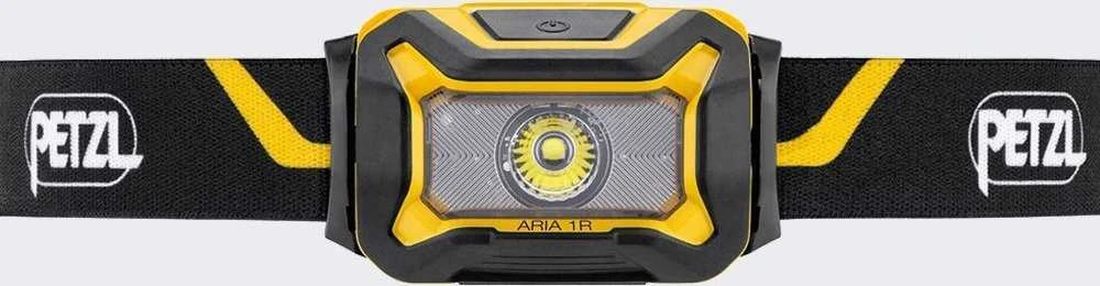 Petzl E069CA00 Aria 1R Juodas / Geltona