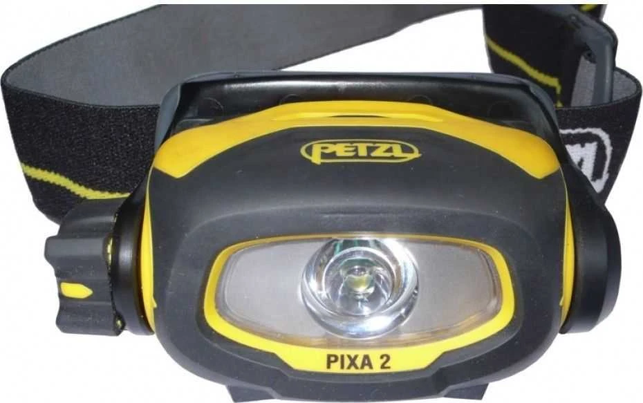 Petzl E78BHB 2 Pixa 2 priekinis žibintas juodas/geltonas