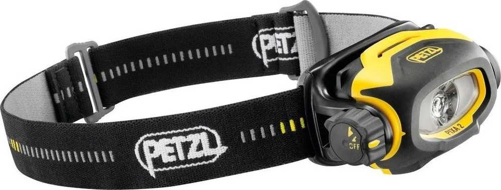 Petzl E78BHB 2 Pixa 2 priekinis žibintas juodas/geltonas