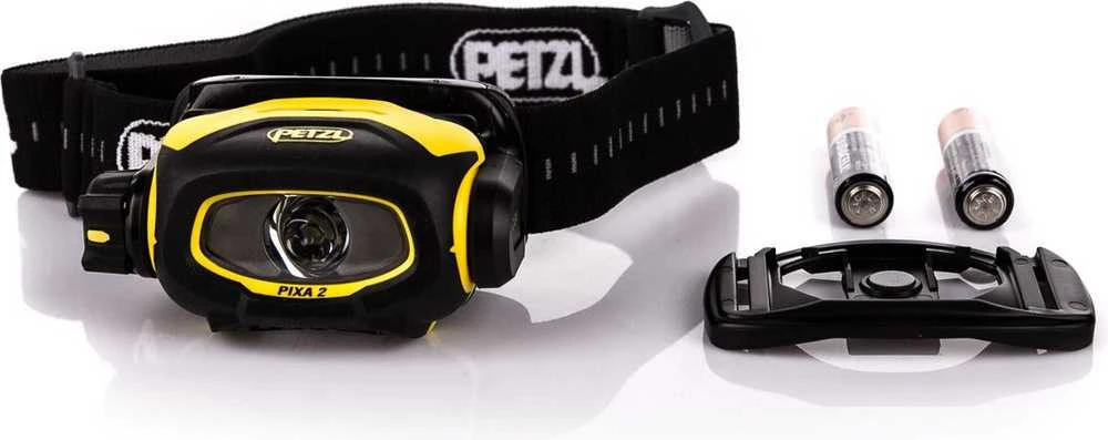 Petzl E78BHB 2 Pixa 2 priekinis žibintas juodas/geltonas