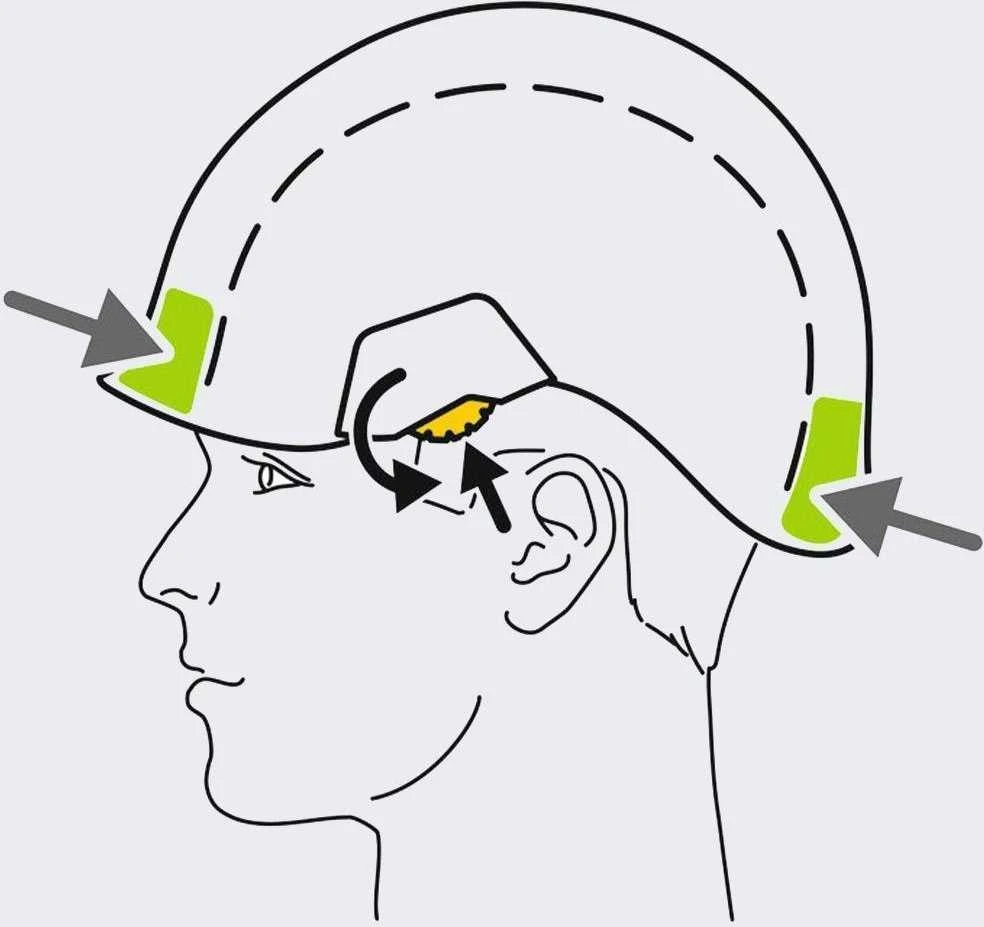 Petzl Vertex Juodas