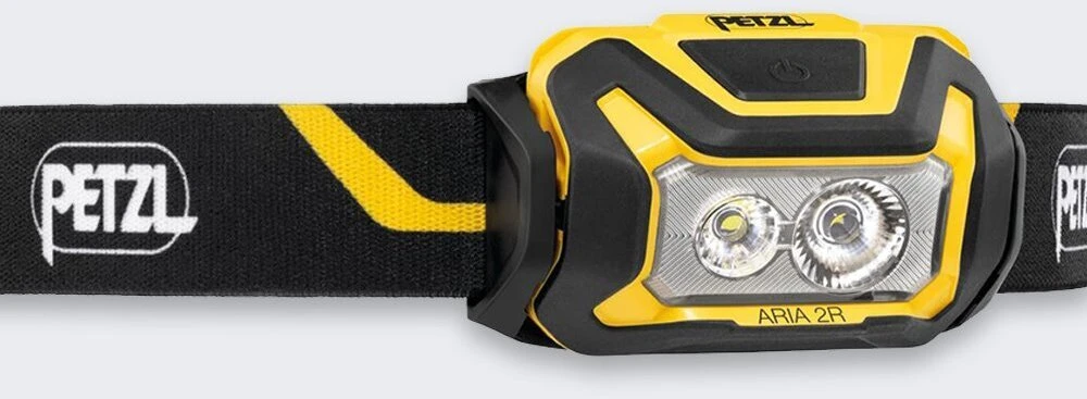 Petzl E070CA00 Headlamp ARIA? 2R juodas/yellow