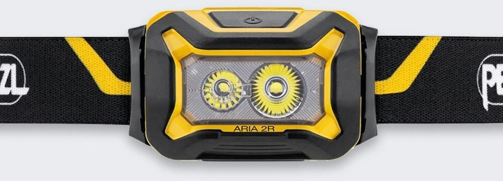 Petzl E070CA00 Headlamp ARIA? 2R juodas/yellow