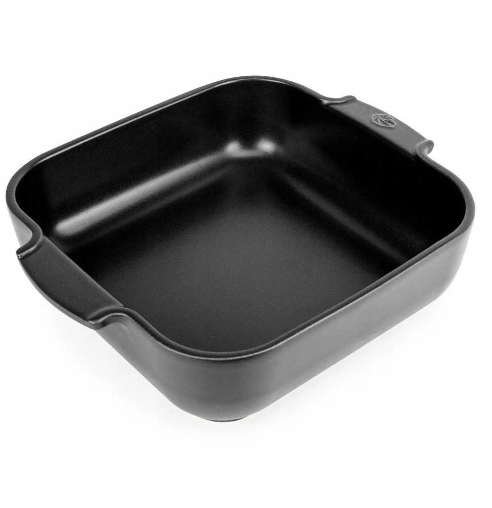 PEUGEOT APPOLIA kvadratinis indas 28 cm juodas