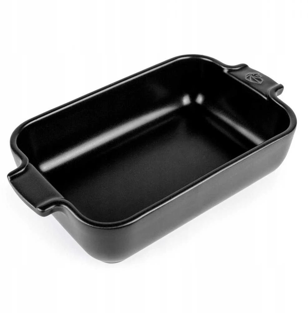 PEUGEOT APPOLIA stačiakampis indas 22 cm juodas