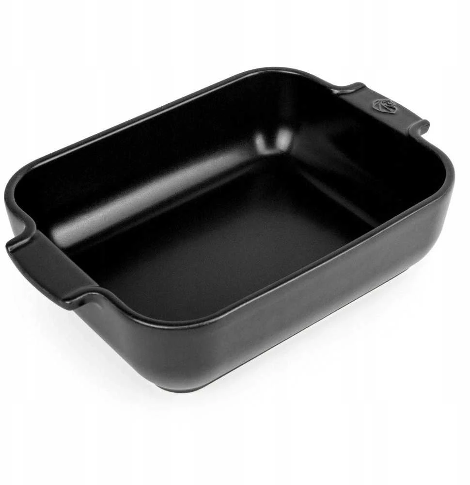PEUGEOT APPOLIA stačiakampis indas 25 cm juodas