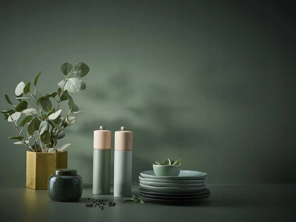 Peugeot Salt grinder, 21 cm, Sage Žalias, Boreal