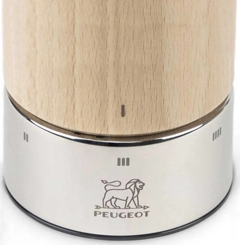 Prieskonių malūnėlis Peugeot ISEN Młynek do soli 18 cm natūralus