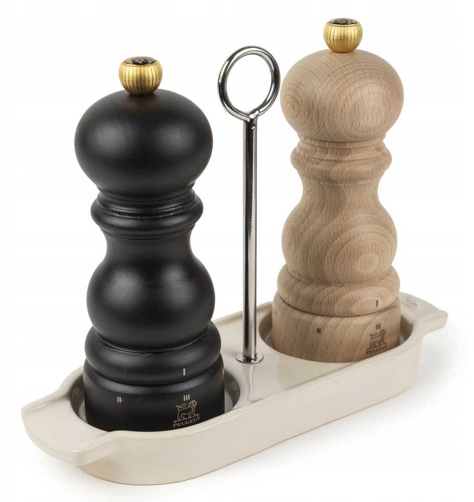 Peugeot Ceramic grinder stand, ecru, Linea