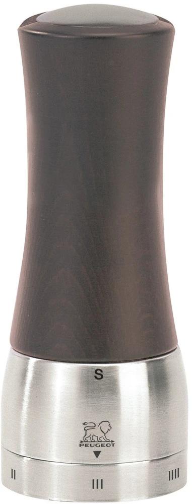 Peugeot Mill Druskos malūnėlis, 16 cm, šokoladinis, uSelect, Madras