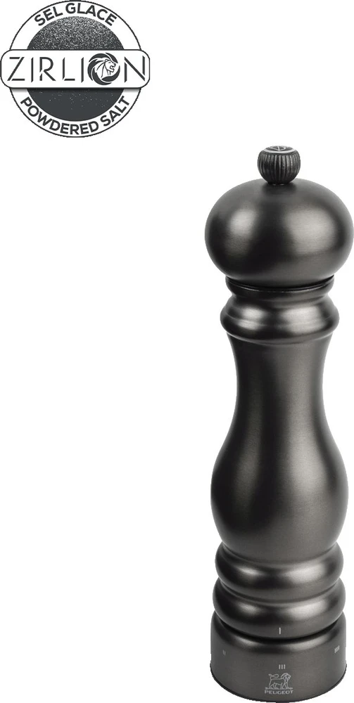 Peugeot Mill Druskos malūnėlis, 22 cm, uSelect, Paris Chef Carbone