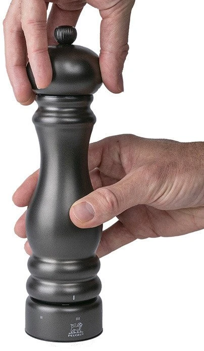 Peugeot Mill Druskos malūnėlis, 22 cm, uSelect, Paris Chef Carbone