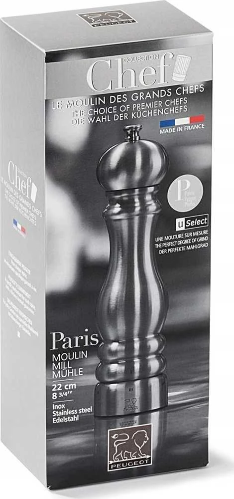 Peugeot Mill Pipirų malūnas Paris Chef 18/10