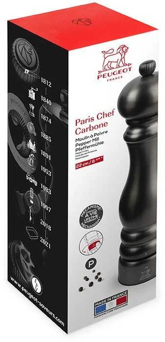 Peugeot Pepper grinder, 22 cm, Carbone Paris Chef
