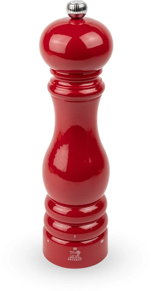 Peugeot Mill Druskos malūnėlis, 22 cm, raudona aistra, uSelect, Paris