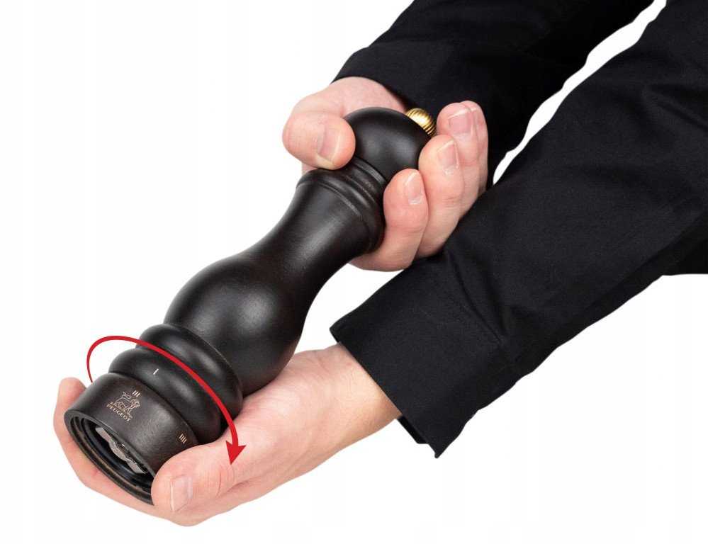Peugeot Mill Druskos malūnėlis, 22 cm, šokolado skonio, uSelect, Paris
