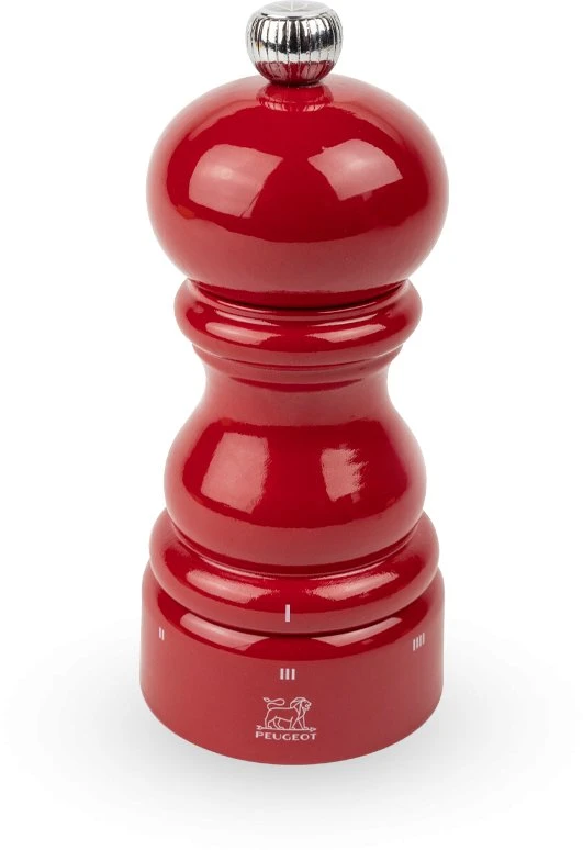 Peugeot Mill Druskos malūnėlis, 12 cm, raudonoji aistra, uSelect, Paris