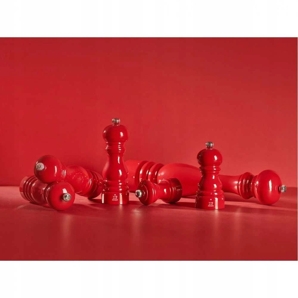 Peugeot Pepper grinder, 12 cm, Raudona Passion Lacquer, Paris