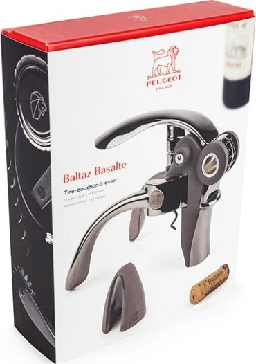 Peugeot ABS plastikas opener, juodas, Bazalt