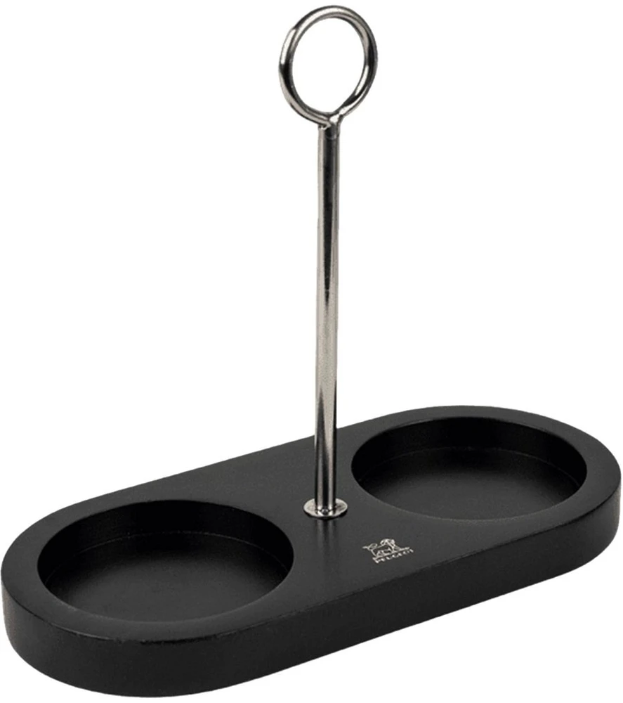 Peugeot Linea Bamboo Mill Stand with Handle 17 cm Matte Juodas